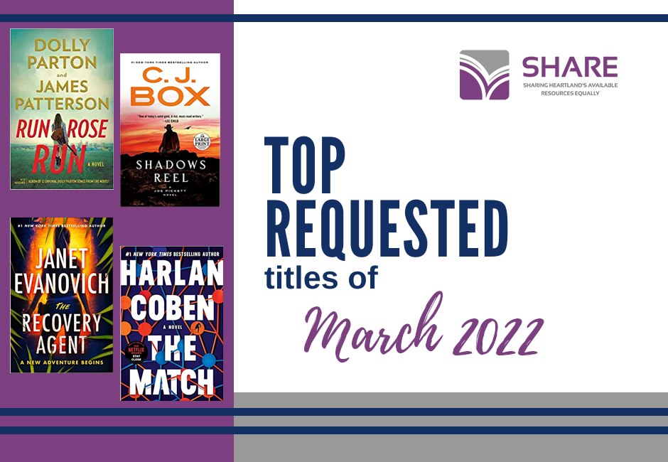 Top Requested Books March 2022